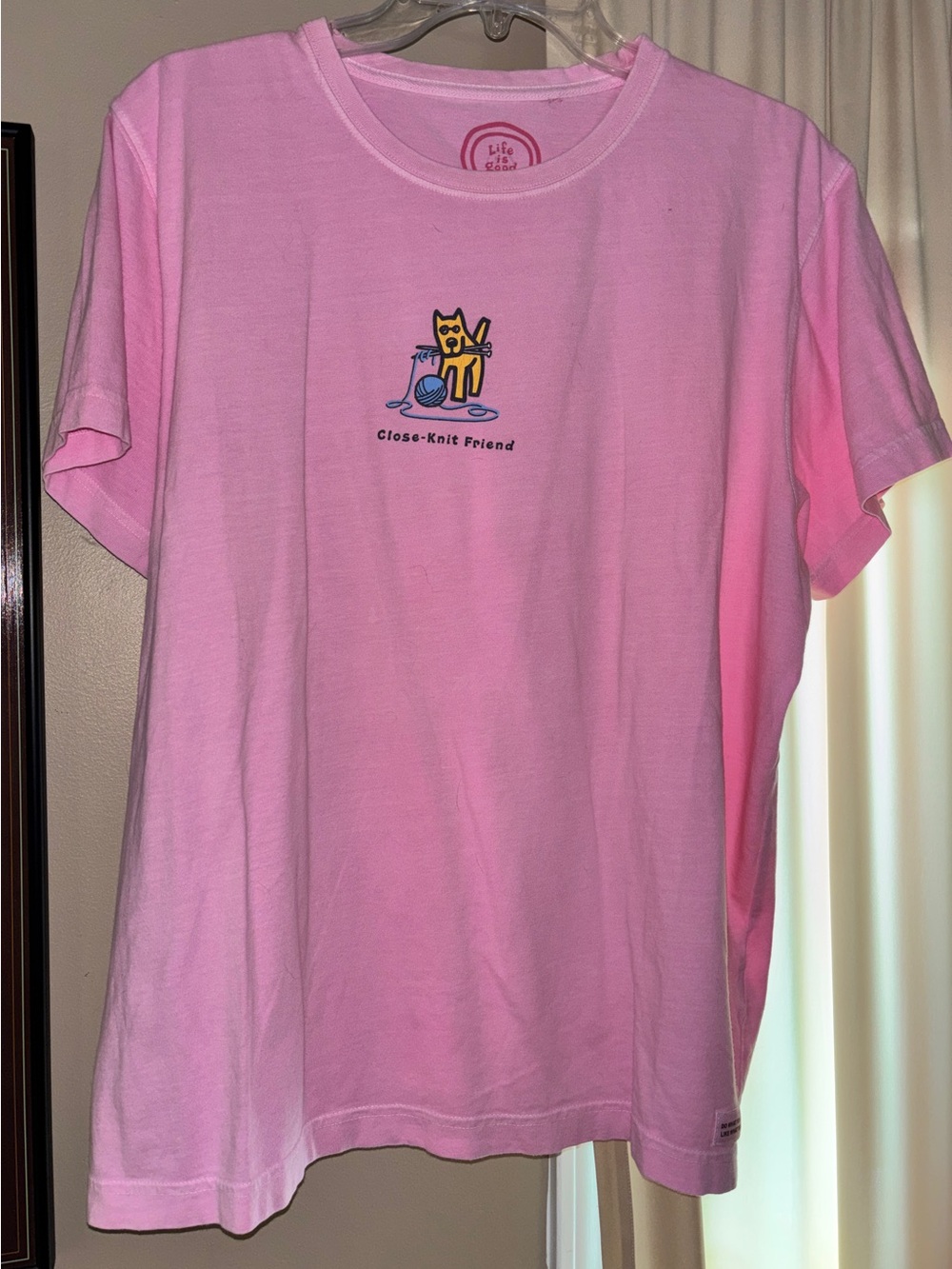 Life is Good T-shirt, Ladies XL, “Close Knit Friend”